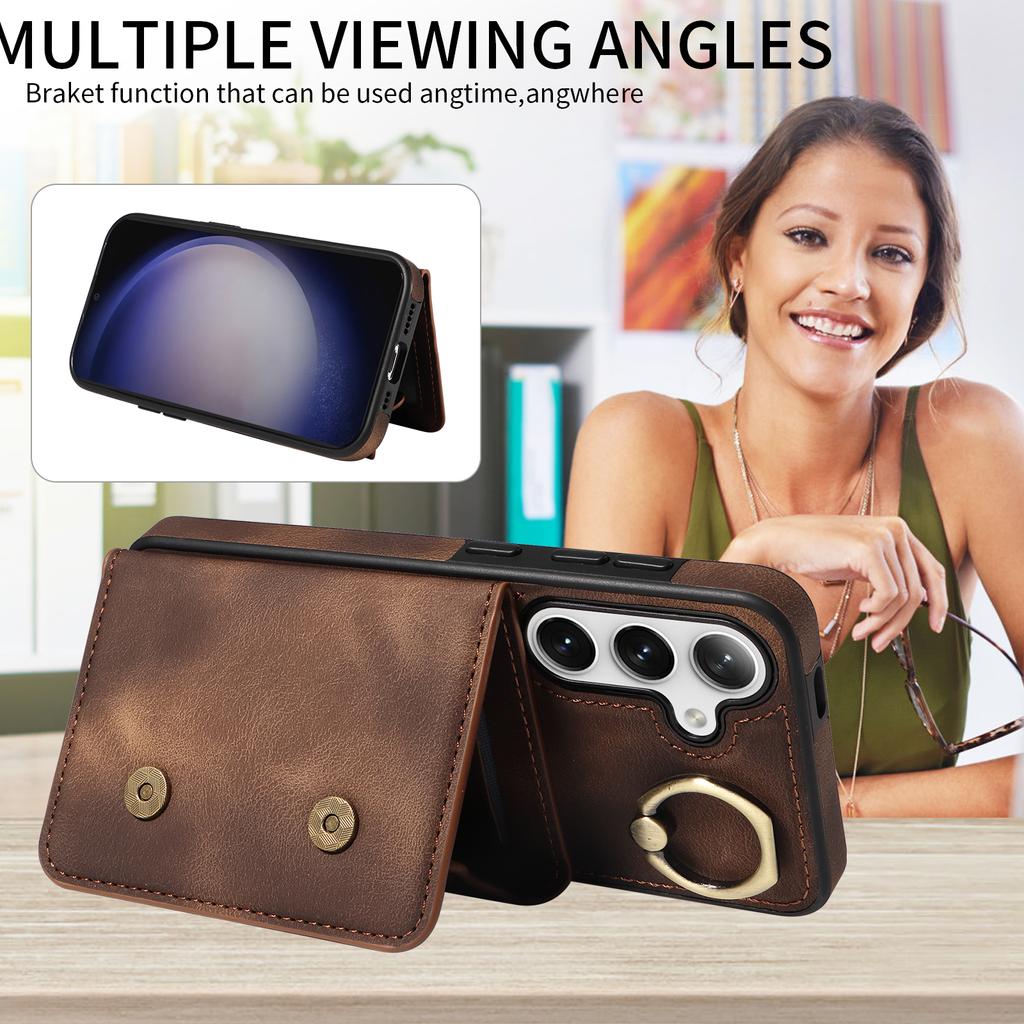 Для Samsung Galaxy S24 series. для Samsung Galaxy S24, S24+, S24 Ultra Кольцо-кронштейн для держателя карточек, чехол для телефона