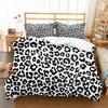 Leopard Print Duvet Cover Set King Queen Full Size Polyester Bedding Set African Animal Cheetah Print Perfect For Man And Woman