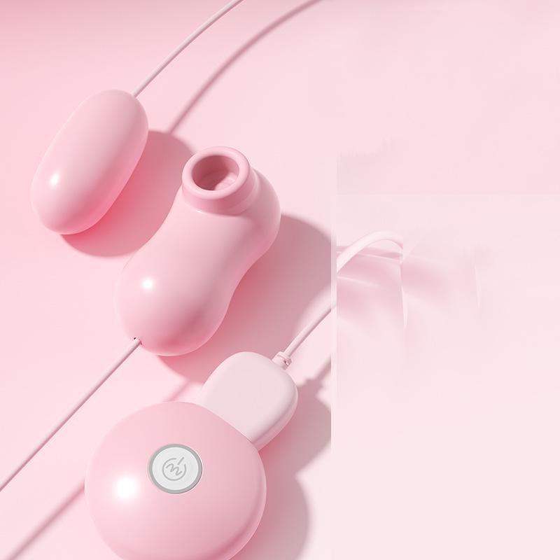Розовый прыгающий женский вибратор-яйцо - секс-игрушка для взрослых (300/коробка)