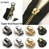 Copper Tooth Zippers Universal Instant Fix Repair Kit Replacement Zip Slider Teeth Zipper Pull Head