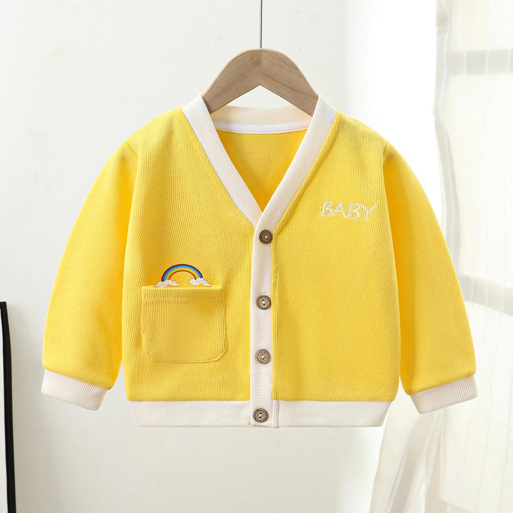 Children's Sweater Coat Fall Boys Casual Cardigan Sweater