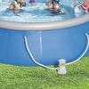 530 Gallon Above Ground Pool Pump and Filter Lightweight Electric Water