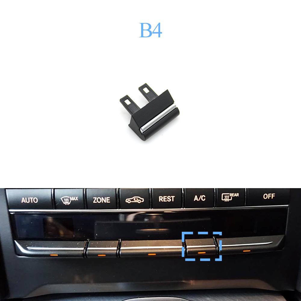 Car Front Console Air Conditioner Heater Button AC Climate Control Switch Convex For BENZ E Class W212 2009-2016 W207 2012-2016