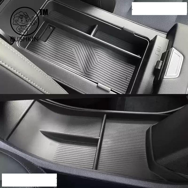 Car Central Console Armrest Storage Box Container Organizer Holder Tray For Haval H6 4rd 2024 2025 HEV PHEV NEW H6 Accessories