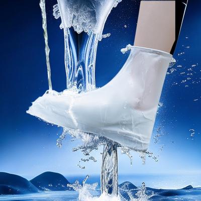 Дождевые сапоги Водонепроницаемые бахилы Водонепроницаемые нескользящие дождевые бахилы Наружная обувь для воды Утолщенные резиновые сапоги Чехлы для ног