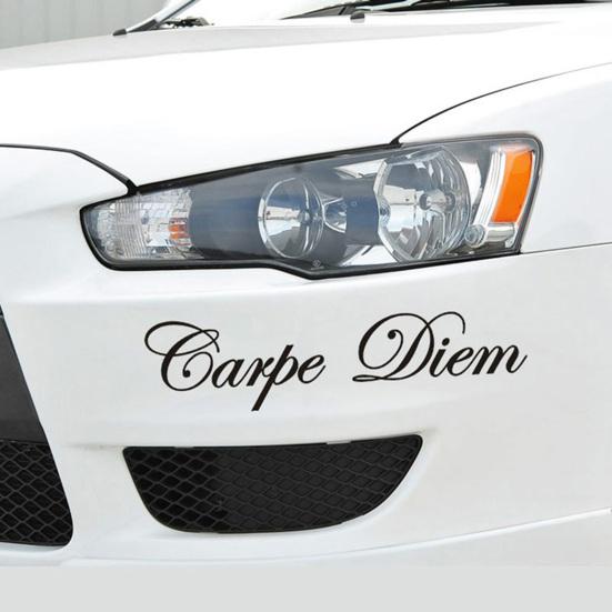 Автомобильная наклейка "Carpe Diem"