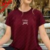 1986 40th Birthday Tee Custom Birth Year Simple Printed Tshirt Tops Minimal Vintage Gift Commuter Allmatch Casual Tshirt