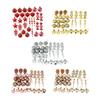 31 предмет Рождественские шары, украшения, рождественские подвесные украшения, сердца, звезды, набор для дерева