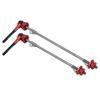 A Pair 6061 Aluminium Alloy TC4T Titanium Alloy Bike Quick Release Lever Front Rear Wheel Skewer