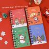 1 Piece Cartoon Christmas Coil Notebook Creative Stationery Office Supplies School Workbook Diary Notepad