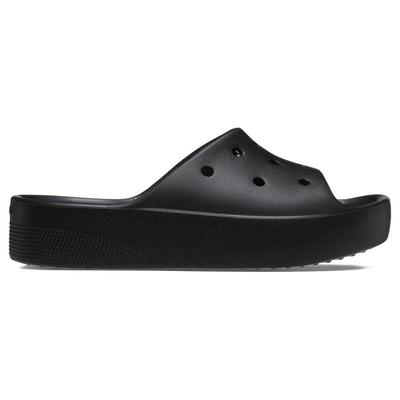 Женские сандалии Crocs Classic Platform Slide 25 см, Черный,