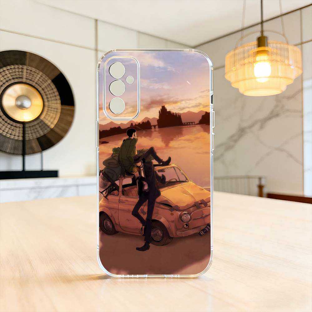 Lupin the Third Daisuke Jigen Phone Case Transparent Silicone Soft For SamsungA10,12,20,21S,30,31,40,50,51,52,70,71