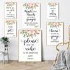Funny Bathroom Quote Flower Canvas Painting Home Decor Humorous Gift Wall Art Toilet Sign Poster Nordic Washroom Print Pictures