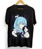 Unisex Tops Tee 100% Cotton Mahito T-Shirt Jujutsu Kaisen Gojo Girl Anime Horror Manga Black Shirt