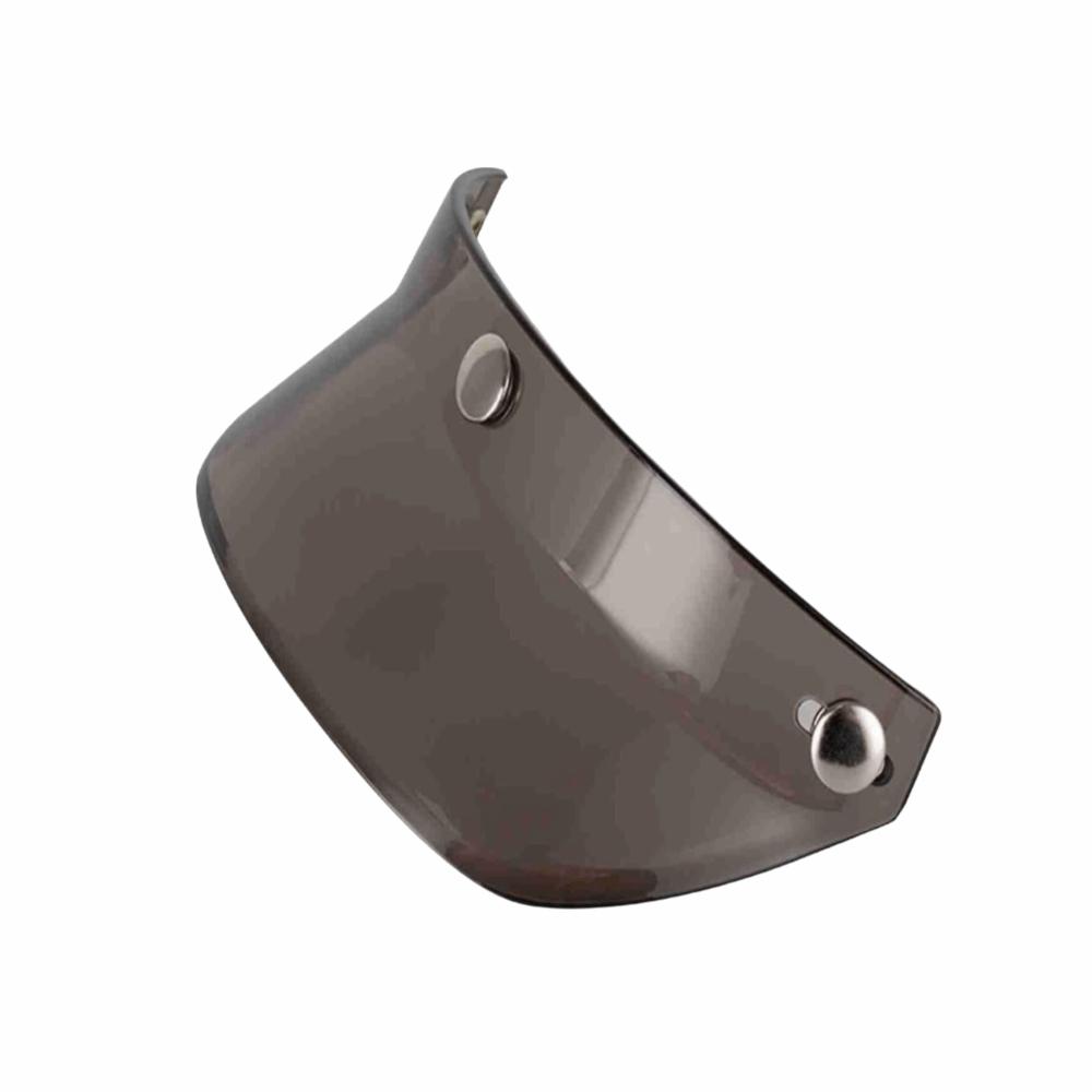 3 Snap Design Motorcycle Helmet Visor Flip Up Style Open Face Visor For 3/4 Helmets