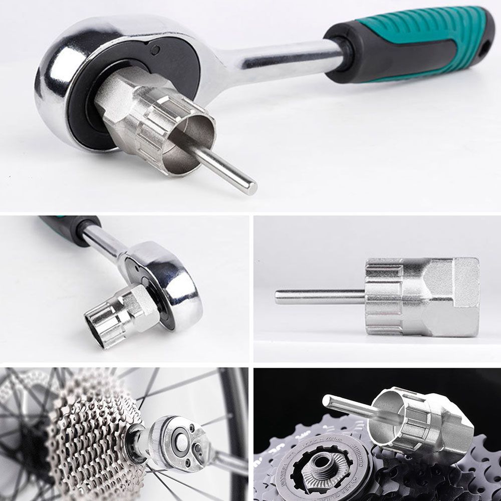 MTB Removal Freewheel Freewheel Cassette Remover Socket Wrench Repair Tool Remover Repair Tool