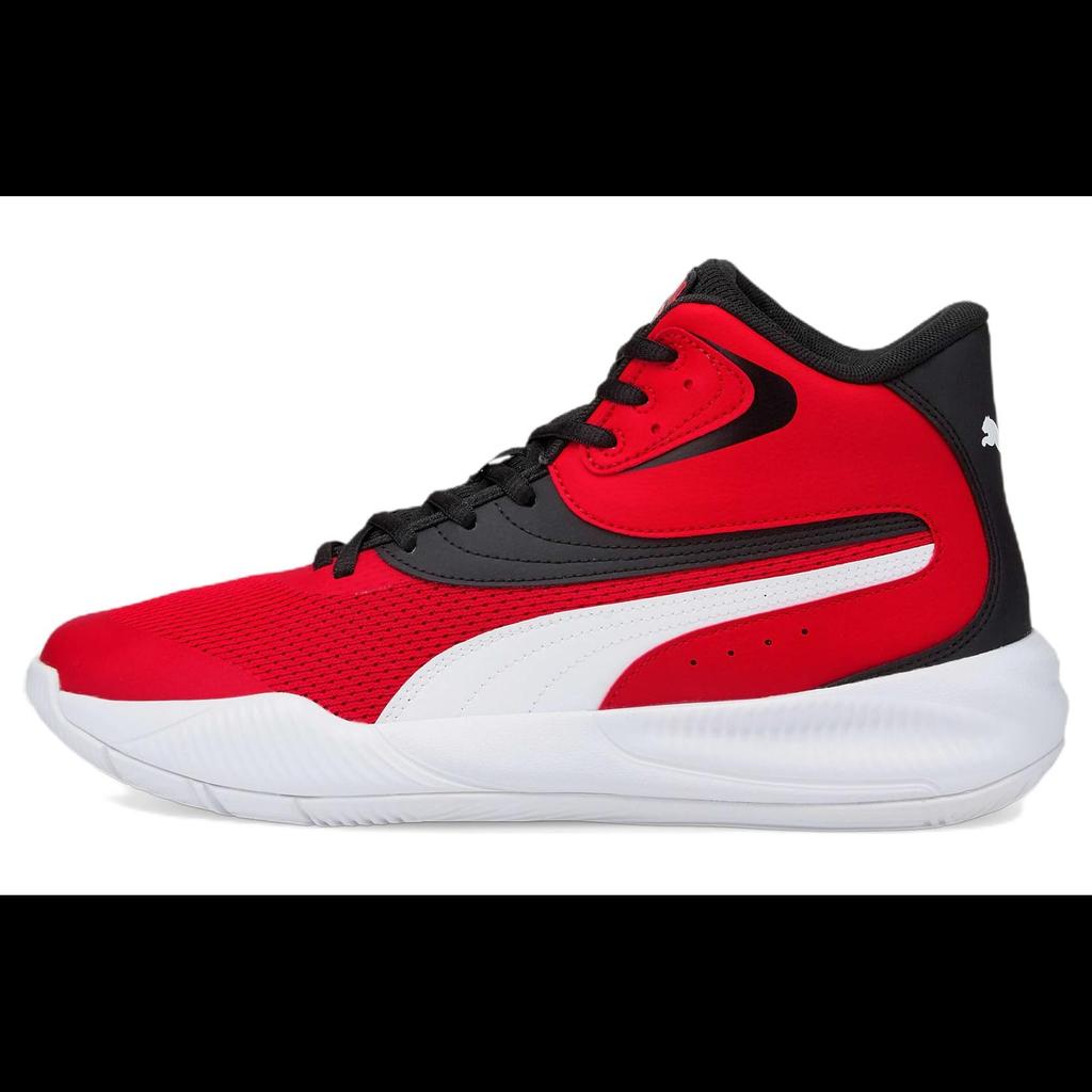 Puma Мужские баскетбольные кроссовки Triple Mid Mid Top Красный Черный 376451-01