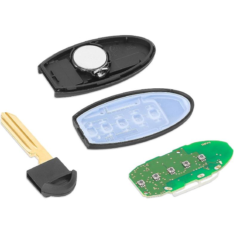 Smart Remote Key Fob Replacement for Nissan Rogue 434MHz 4A Chip FCC ID: KR5TXN4, Continental: S180144507, P/N: 285E3-6RR7A