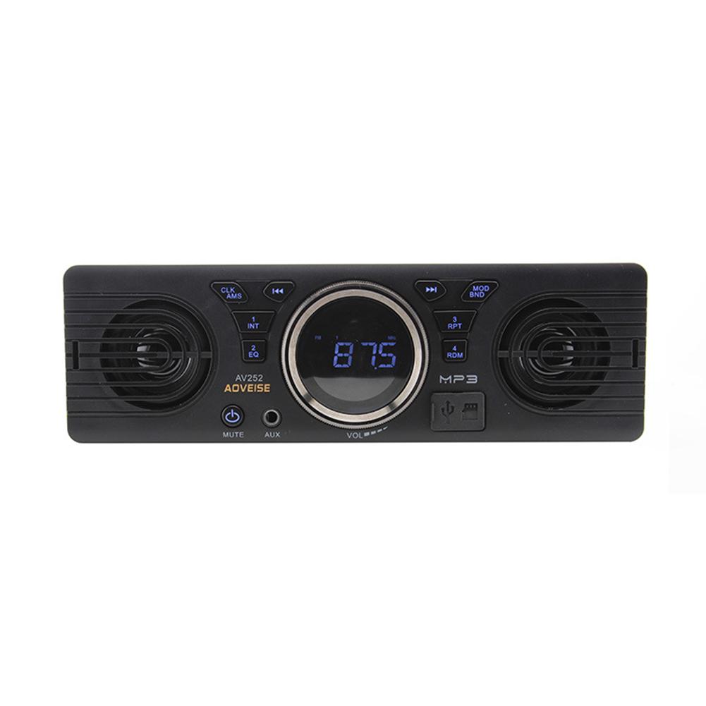 MP3-плеер Автомобильный FM-радиоприемник Поддержка TF MINI USB AUX Интерфейс Автомобильный ресивер Аудио Мультимедиа Плеер Совместимость с Bluetooth