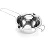 400ml Stainless Steel Candle Melting Pot Food Grade Chocolate Ice Cubes Butter Candy Melting Container Baking and Candle Making