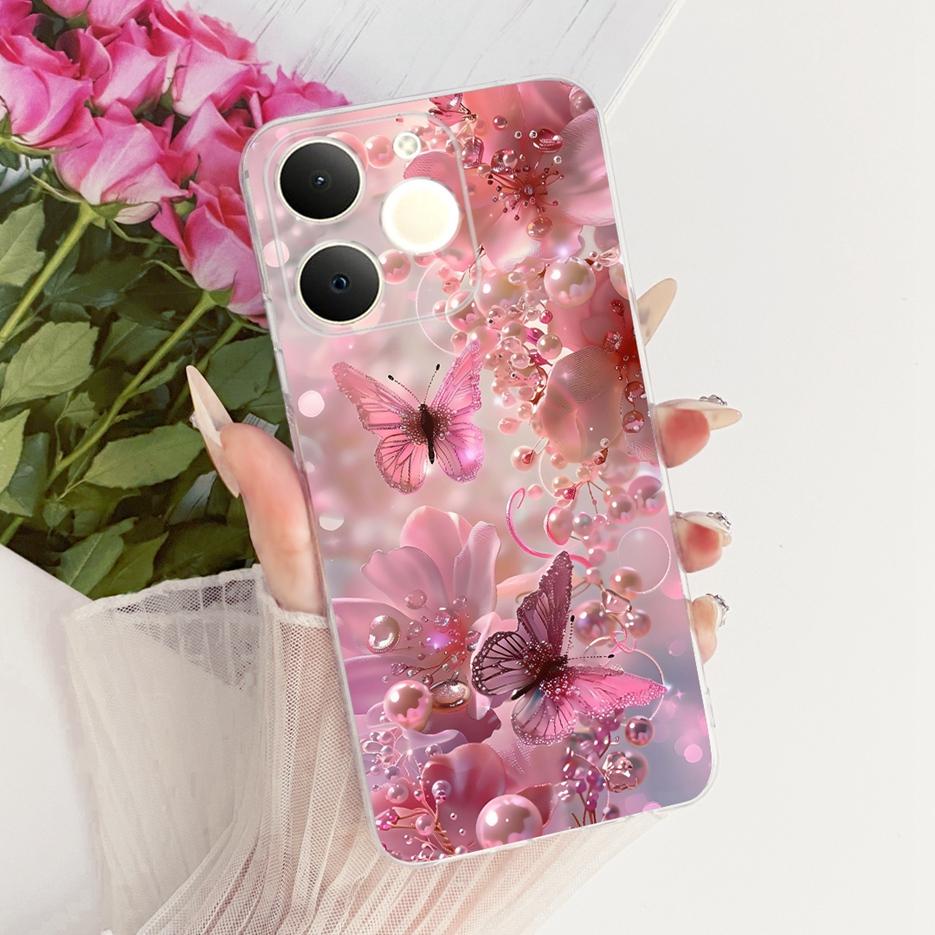 Чехол для Realme Note 70T RMX5313 Крутые Животные Цветочный Расписной Чехол Мягкий Тонкий Чехол для Телефона Для Realme Note 70 Narzo 80 Lite 4G Сумки