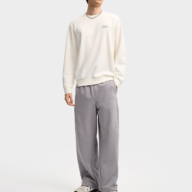 FILA ORIGINALE Sweatshirt Men's Cloud Peak White F11M549212FIV