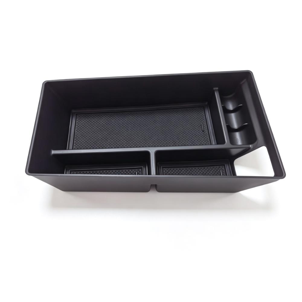 For Ford Mustang Mach-E 2021-2024 Car Armrest Storage Box Central Console Tray Holder Container Organizer Accessories