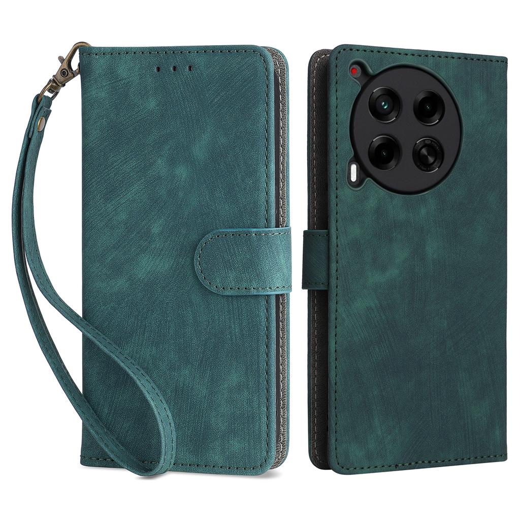 For TECNO Camon 30 4G CL6 Phone Case Magnetic Clasp RFID Blocking Wallet Cover