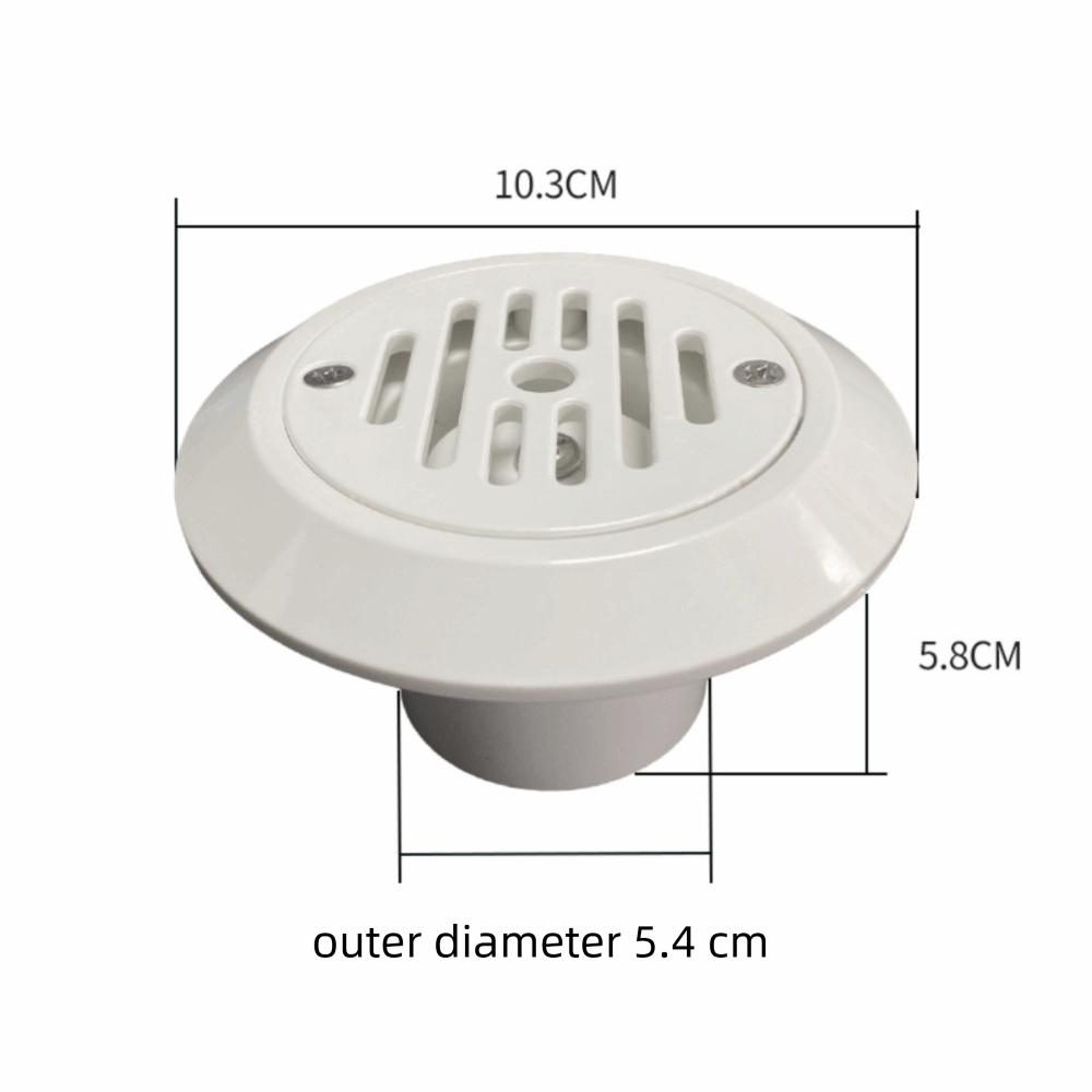 ABS Pool Water Outlet SP1424 Pool Inlet Fitting Portable Pool Cleaning Drainage