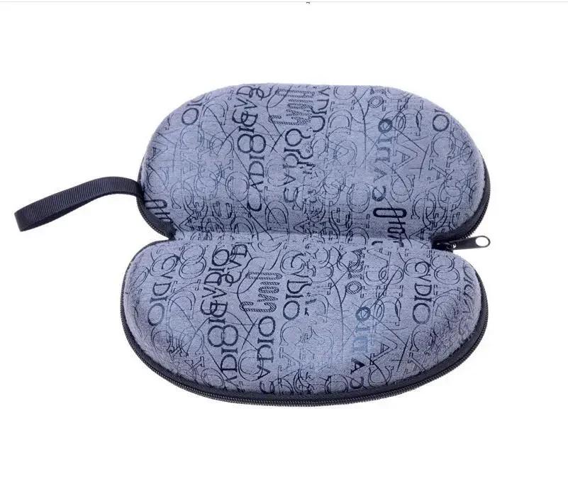 Новый футляр для солнцезащитных очков Peanut на молнии, твердый футляр для очков, портативный защитный чехол, держатель для контактных очков, футляр для солнцезащитных очков