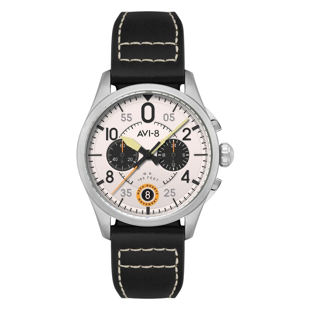 AVI-8 Spitfire Lock Chronograph Imperial War Museums Edition Bethlem White Dial Quartz AV-4089-0B Мужские часы