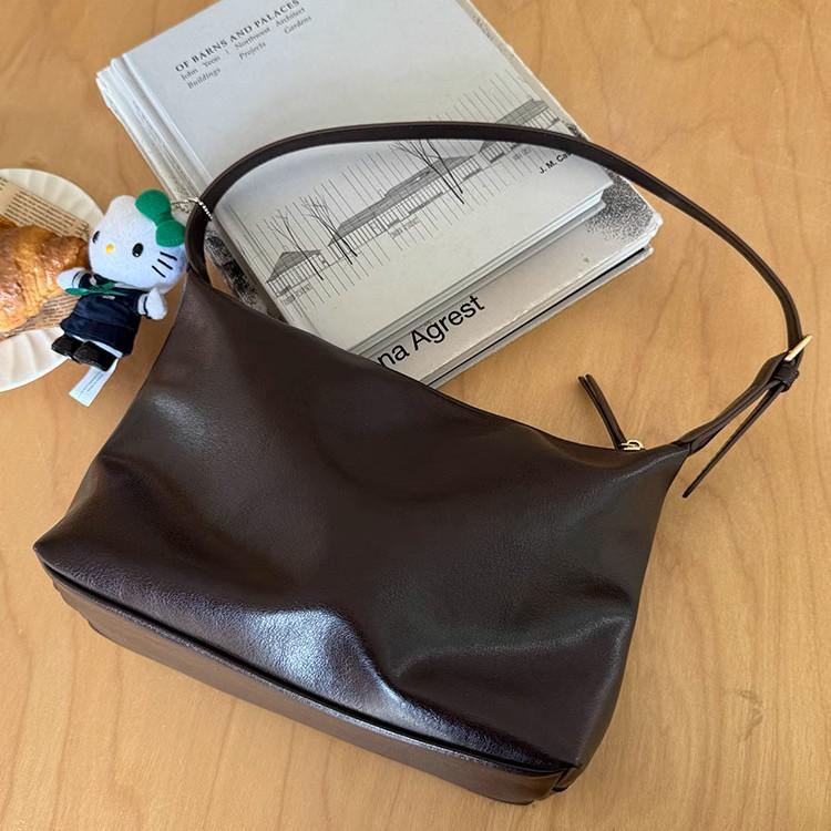 IELGY Retro hobo Bag All-Match Casual One-Shoulder Commuter Underarm Bag