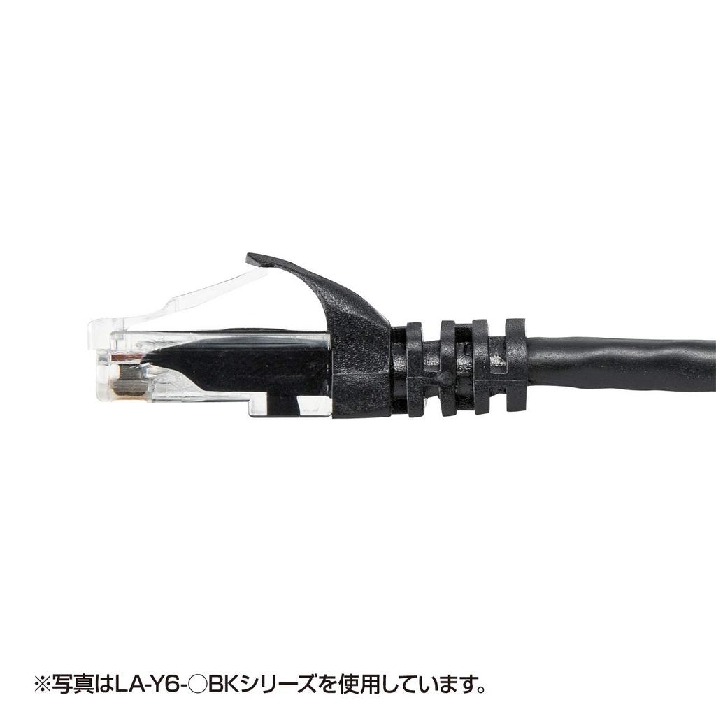 SANWA SUPPLY Кабель LAN CAT6 UTP RJ45 с (3m) 1 Гбит/с/250 МГц Защитные язычки от выдергивания, Красный, LA-Y6-03R
