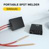 5V 6 Gears Adjustable Mini Spot Welder DIY Spot Welding Machine w/Quick Release Pen 18650 Battery Black