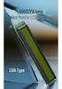 Hui Jing 5.8-Inch COB LCD Screen, 40x2 Dot Matrix Display, Yellow-Green Background, Black Text, Parallel Port