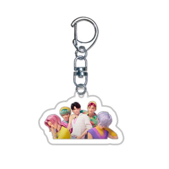 Брелок Охотник на ведьм Yousheng Акриловый Аниме Подвеска Держатель Яркое Выражение Персонажа Брелок Аксессуар для Сумки