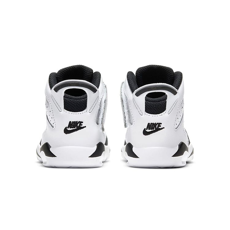 Air Jordan 6 Retro Little Flex TD Белый Черный Детские Кроссовки Чистый Платиновый CT4417-100