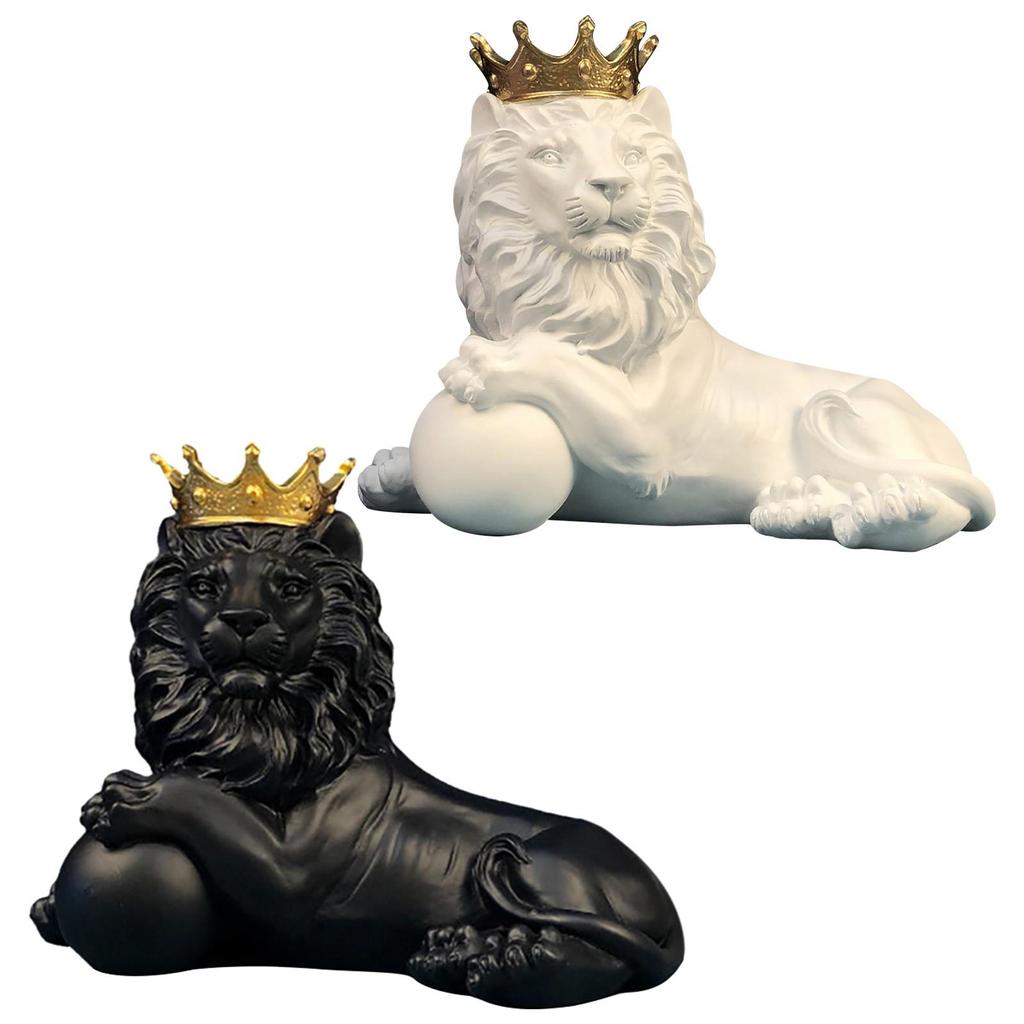 Ремесла из смолы Ци, скандинавское украшение для дома, украшение с короной, украшение для рабочего стола