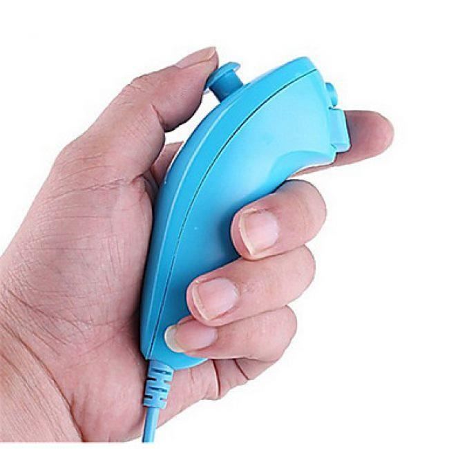 Game Controller - Nintendo - Duo Pack Controller and Joystick - Wireless - Blue - Wii/Wii U