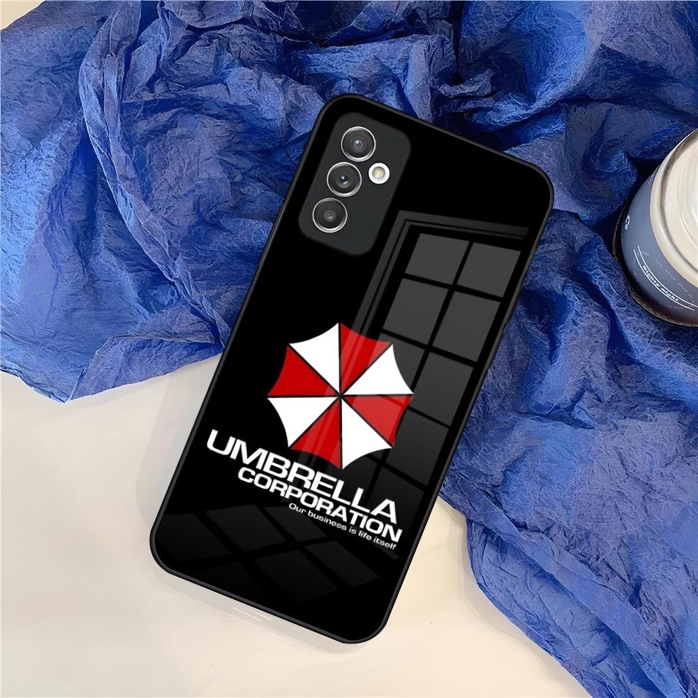 Чехол для телефона Umbrella Corporation для Samsung Galaxy S25 S24 S30 S21 S23 S20 S22 Fe Note 20 Pro Ultra Plus стеклянный Чехол