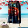 Victor Osimhen Print Beach Towel, Large Soft Quick Dry Towel for Beach Camping Swimming