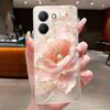 Чехол для телефона Vivo Y36 V2247 V2248 4G Y27 5G Y77T Y27S Y100I Бабочка Защитный чехол Прозрачный Мягкий Силиконовый TPU Чехол