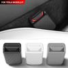 Emblems For Tesla Model 3 Y Juniper Highland YL 2025 Car Seat Base Silicone Seat Belt Buckle Protective Cover Accessories