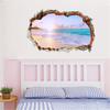 Break Through Sea Ocean Beach Wall Stickers