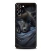 Чехол "Луна Воющий Волк" для Samsung Galaxy S24 S23 S22 S20 S21 FE Ultra S24 S23 S10 S10E S9 S8 Plus 5G Силиконовый Чехол для Телефона Capas