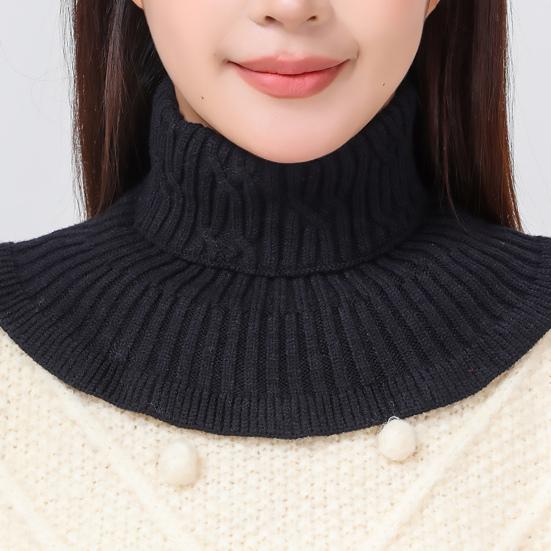 Fake Collar Scarf Quick-Drying Thickened Warm Fake Collar Scarf Winter Decorative Warm Neckwear Layering
