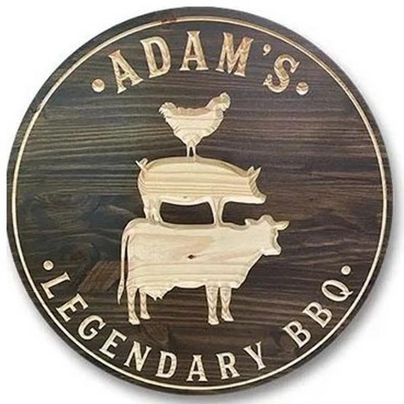 Деревянная винтажная ретро-пивная зона барбекю, круглая металлическая жестяная вывеска, деревенский декор, настенные художественные постеры, забавная железная картина для дома, бара, паба, кафе, гаража, двери, стены