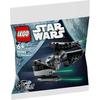 Полиэтиленовый пакет LEGO Star Wars - TIE-истребитель - 25 лет - 48 деталей - Сложные крылья - Двойные бластерные пушки