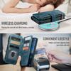 Чехлы для телефона Samsung Galaxy S26 Ultra со шнурком CASEME C30 на молнии с держателем для нескольких карт Обложка из ПУ кожи