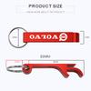 1Pcs Portable Beer Bottle Opener Key Chain Accessories For Volvo XC90 V90 V60 XC60 V40 S80 S60 S90 C40 XC40 V70 XC70 C30 C70